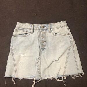 Free People We The Free denim jean skirt size 24